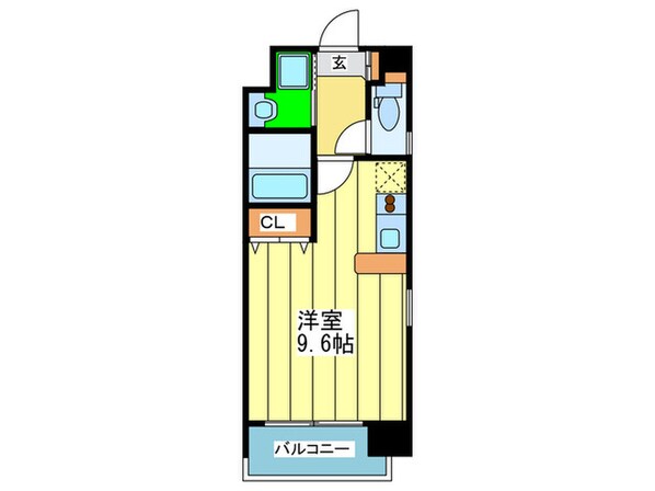 ア－バンフラッツ上町の物件間取画像